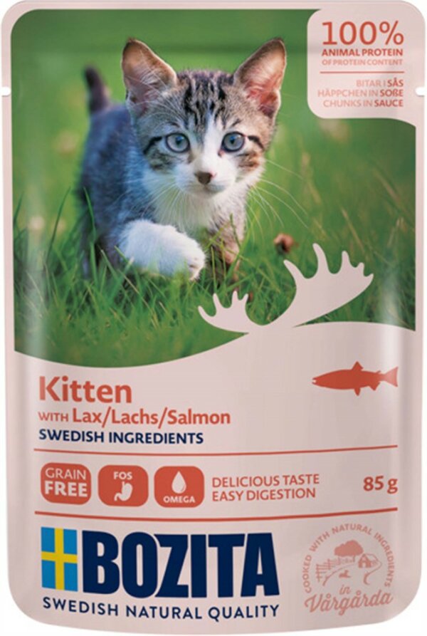 Bozita Kitten Lax i Sås 85g